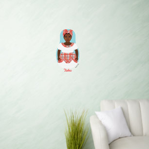 Jamaican Matryoshka Wall Decal