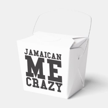 Jamaican Me Crazy Favor Boxes by ParadiseCity at Zazzle