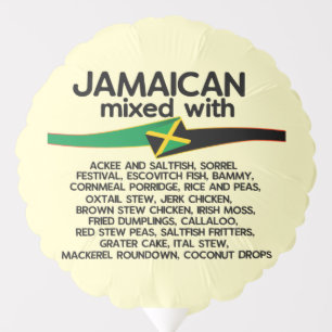 Jamaican Mixed With Jamaica Proud Balloon