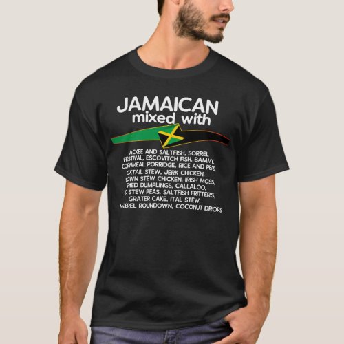 Jamaican Mixed With Jamaica Proud Group Matching T_Shirt