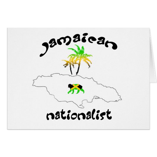 Jamaican Nationalist Logo Cards (Front Horizontal)