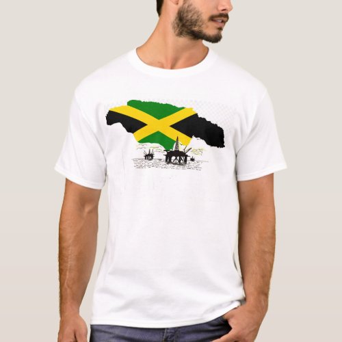 JAMAICAN  OIL RICH NATION  T_Shirt