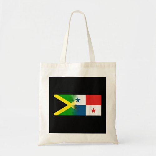 Jamaican Panamanian Flag Jamaica Panama  Tote Bag