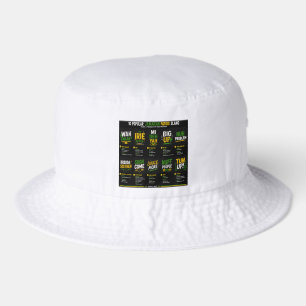 Jamaican Patois Slang Bucket Hat