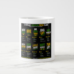 Jamaican Patois Slang Giant Coffee Mug