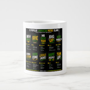 Jamaican Patois Slang Giant Coffee Mug