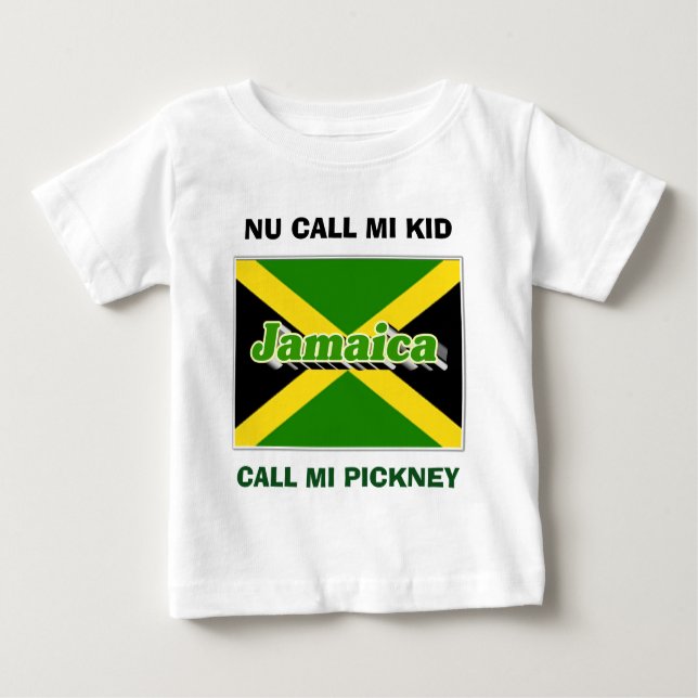 JAMAICAN PICKNEY BABY T-Shirt (Front)