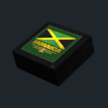 Jamaican Pride Keepsake Box<br><div class="desc">Flag of the Commonwealth of Jamaica</div>