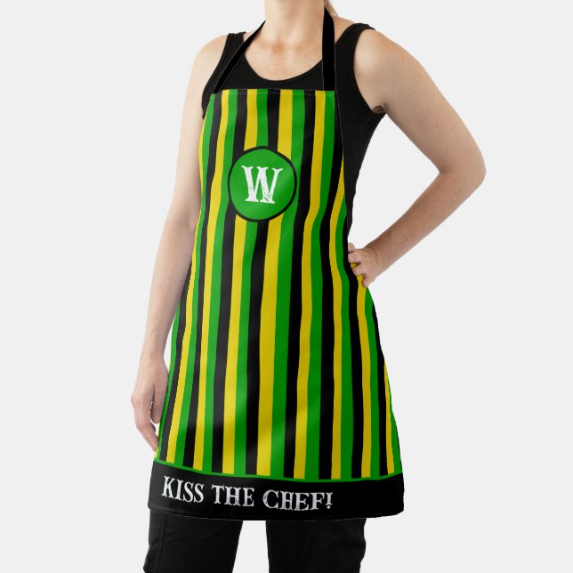 Jamaican Restaurant Chef and Cook Kitchen Apron (Insitu)