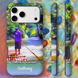 Jamaican River Raft Ride J001 iPhone 17 Pro Max Case