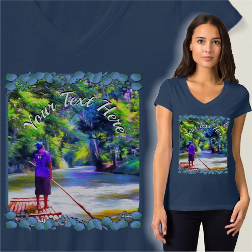 Jamaican River Raft Ride J001 T_Shirt