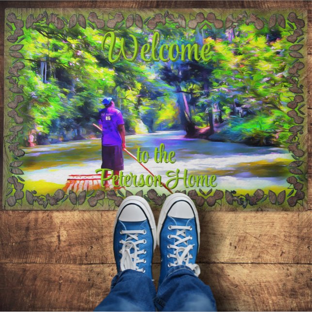 Jamaican River Welcome J001 Doormat (Creator Uploaded)