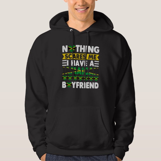 Jamaican Roots reggae Jamaica Patty Partner  2 Hoodie (Front)