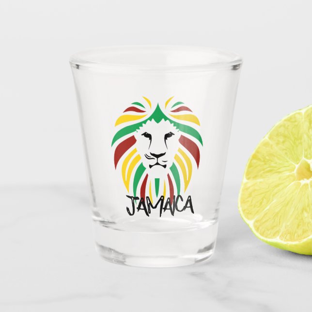 Jamaican Shot Glass (Front)
