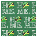 Jamaican Smiling Flag House Warmer Fabric