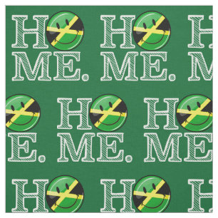 Jamaican Smiling Flag House Warmer Fabric