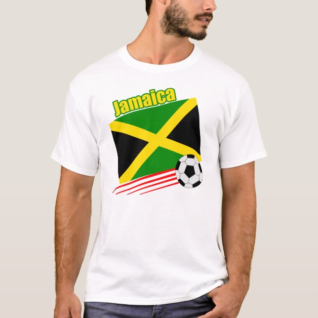Jamaican Soccer Team T-Shirt (Front)