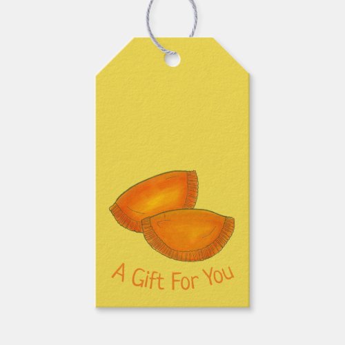 Jamaican Spicy Beef Patty Patties Jamaica Pastry Gift Tags