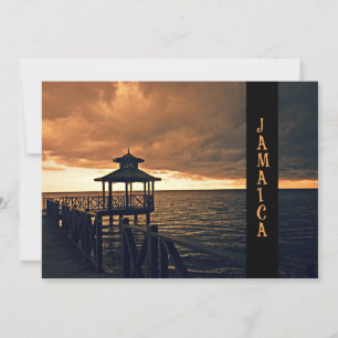 Jamaican Sunset Card