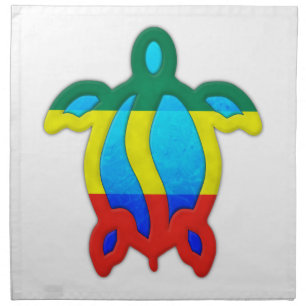 Jamaican Turtle Cloth Napkin