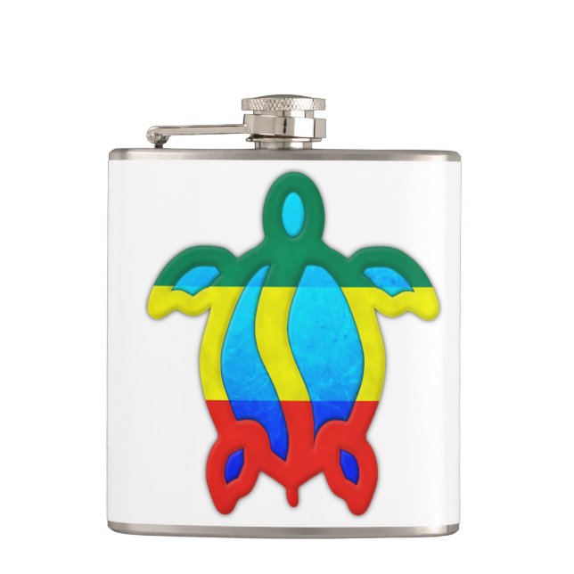 Jamaican Turtle Flask (Front)