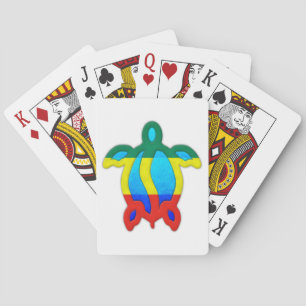 Jamaican Turtle Poker Cards