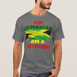 Jamaican winner motivation flag souvenir T-Shirt