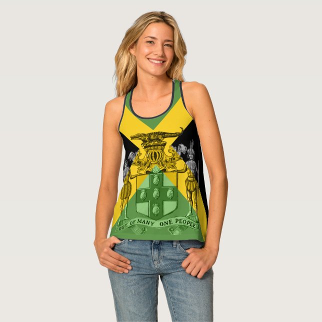 Jamaican Women's Tank Top (Front Full)