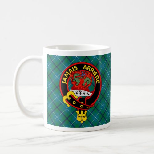 Jamais Arrire Ancient Douglas Tartan mug