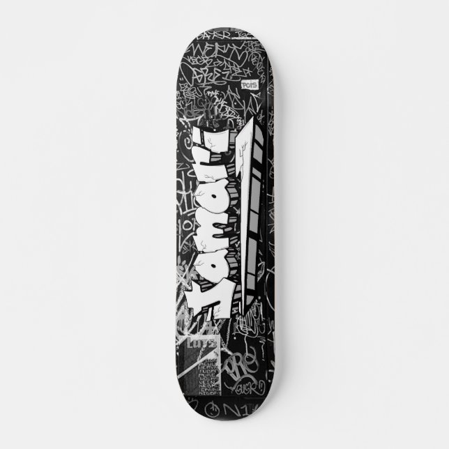 Jamari Graffiti Custom Personalized Skateboard (Front)