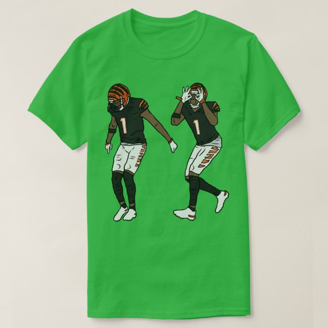 JaMarr Chase Griddy T-Shirt (Design Front)