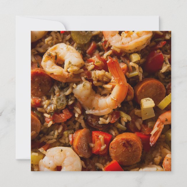 Jambalaya - Cajun Invite! Invitation (Front)