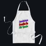 Jambalaya Crawfish Pie Adult Apron<br><div class="desc">Jambalaya=add name or comments to this apron over the web.</div>