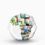 Jambo Habari Africa Beautiful Hello Mama Africa Acrylic Award<br><div class="desc">Acrylic Octagon Awards</div>