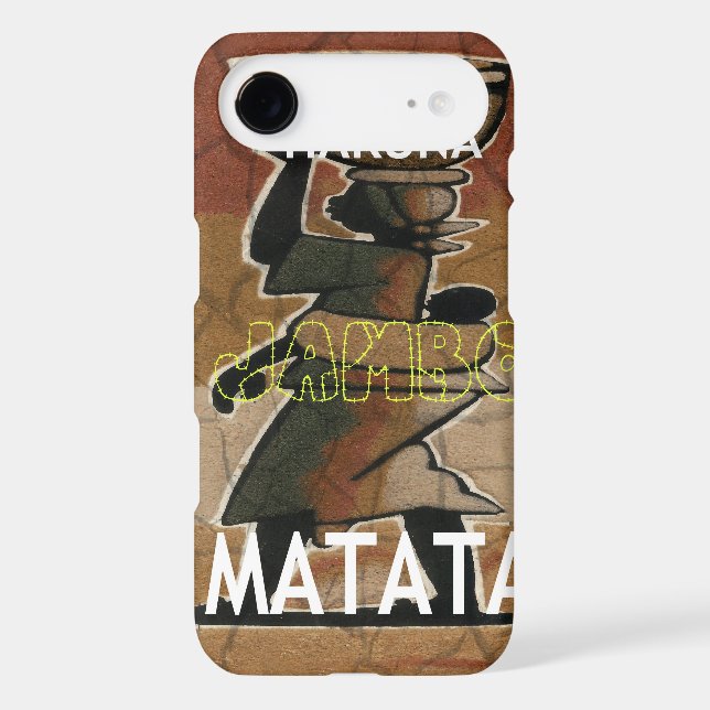 Jambo Habari Hakuna Matata. Case-Mate iPhone Case (Back)