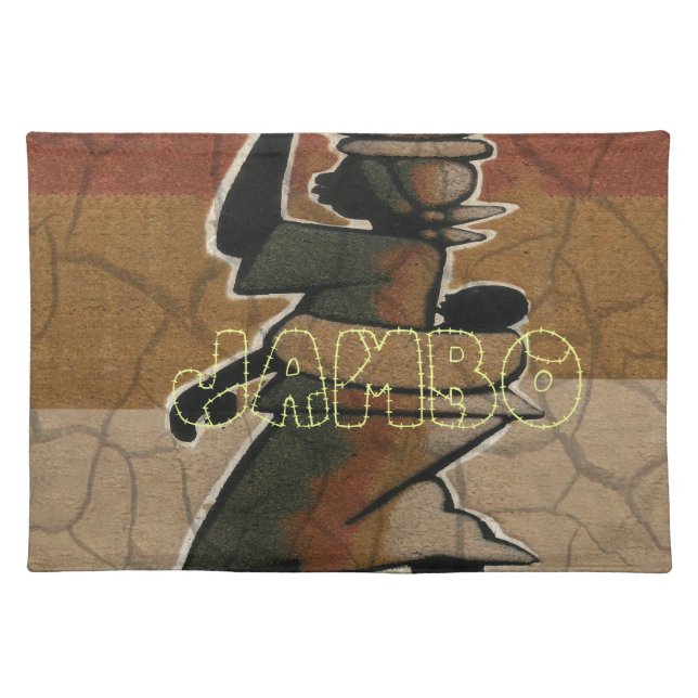 Jambo Habari Hakuna Matata. Placemat (Front)