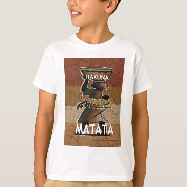 Jambo Habari Hakuna Matata. T-Shirt (Front)