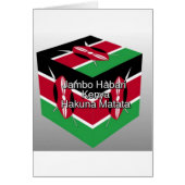 Jambo Habari ! Kenya Hakuna Matata (Front)