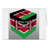 Jambo Habari ! Kenya Hakuna Matata (Front Horizontal)