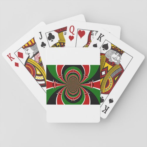 Jambo Habari  Kenya Hakuna Matata Playing Cards