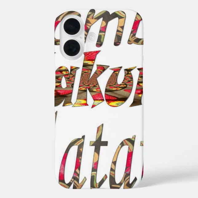 Jambo ! Hakuna Matata Case-Mate iPhone Case (Back)