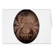 Jambo Hakuna Matata Kenya Giraffe Safari Woven (Front Horizontal)