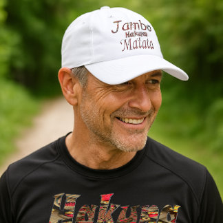 Jambo Hakuna Matata Performance-Hat | African Vint Performance Cap