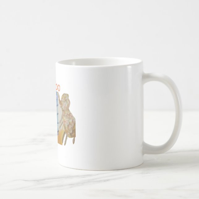 Jambo Jumbo African Kids Elephants Art Print Coffee Mug (Right)
