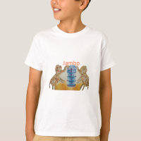 Jambo Jumbo African Kids Elephants Art Print