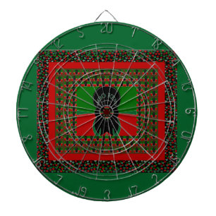 Jambo Kenya Art Print Dartboard