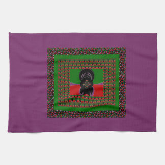 Jambo Kenya Art Print Kitchen Towel