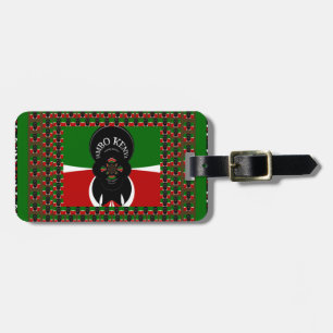 Jambo Kenya Art Print Luggage Tag