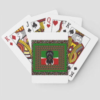 Jambo Kenya Art Print Poker Cards