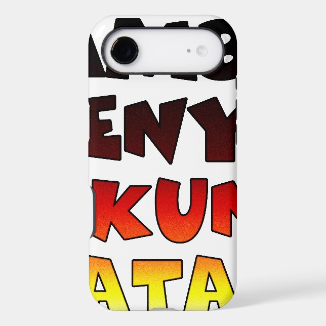 Jambo Kenya Hakuna Matata Case-Mate iPhone Case (Back)